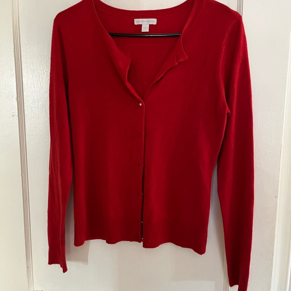 Classic Red Women's Sweater